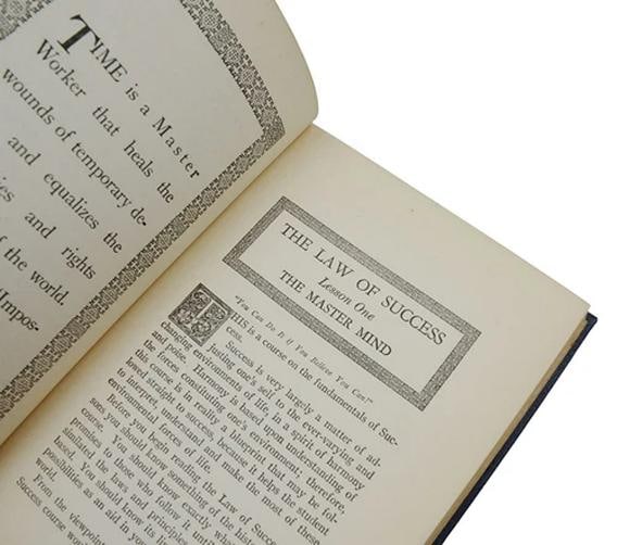 The Law of Success ~ NAPOLEON HILL ~ First Edition 1st 1928 ~ Complete 8 Vol Set - 9