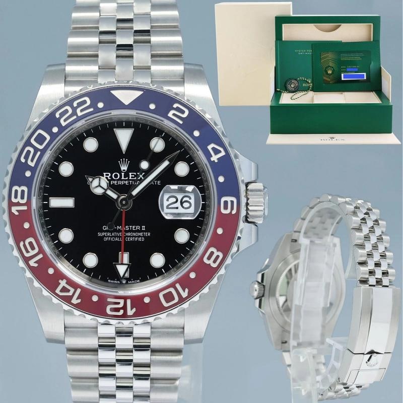 2024 NEW PAPERS 126710BLRO Rolex GMT Master II PEPSI Red Blue Jubilee Ceramic (1 of 7)