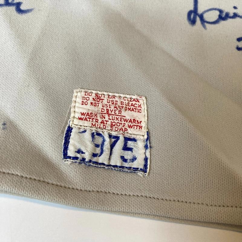 1975 Boston Red Sox AL Champs Team Signed Game Model Jersey Carl Yastrzemski JSA - 8