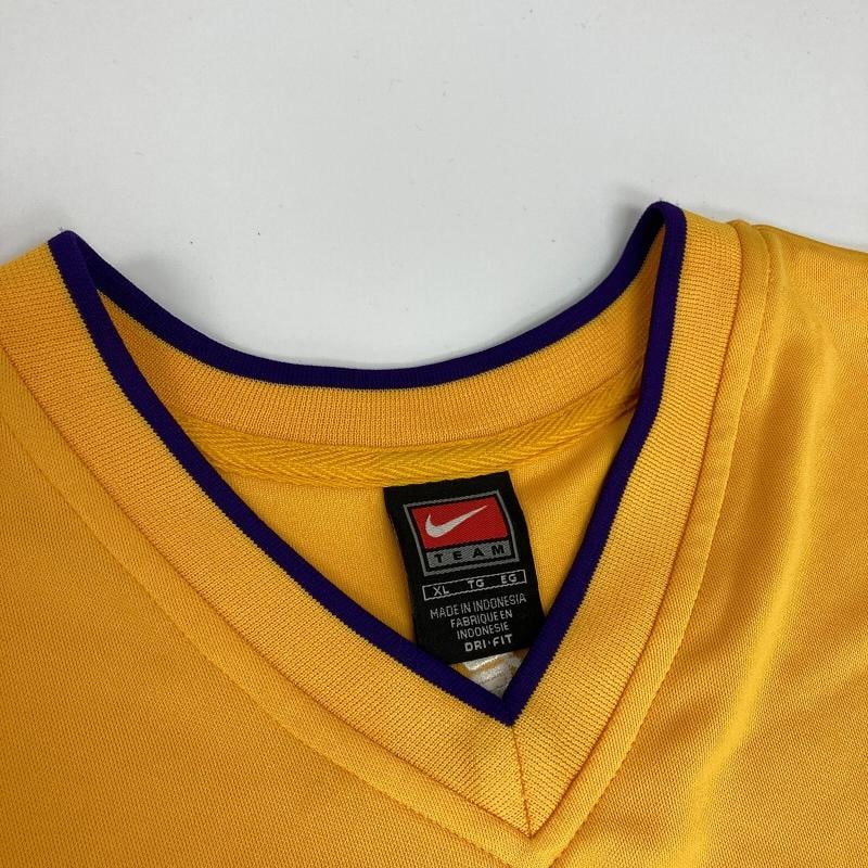 Kobe Bryant Shaquille O'Neal Gary Payton Karl Malone Signed Lakers Jersey BAS - 10