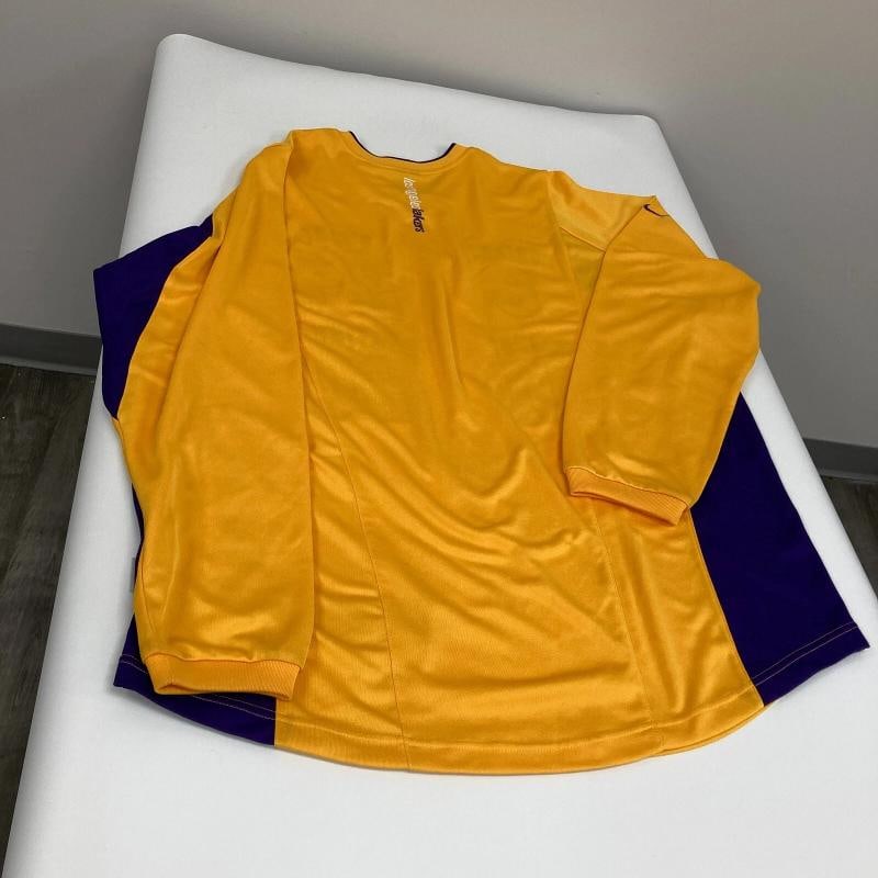 Kobe Bryant Shaquille O'Neal Gary Payton Karl Malone Signed Lakers Jersey BAS - 11