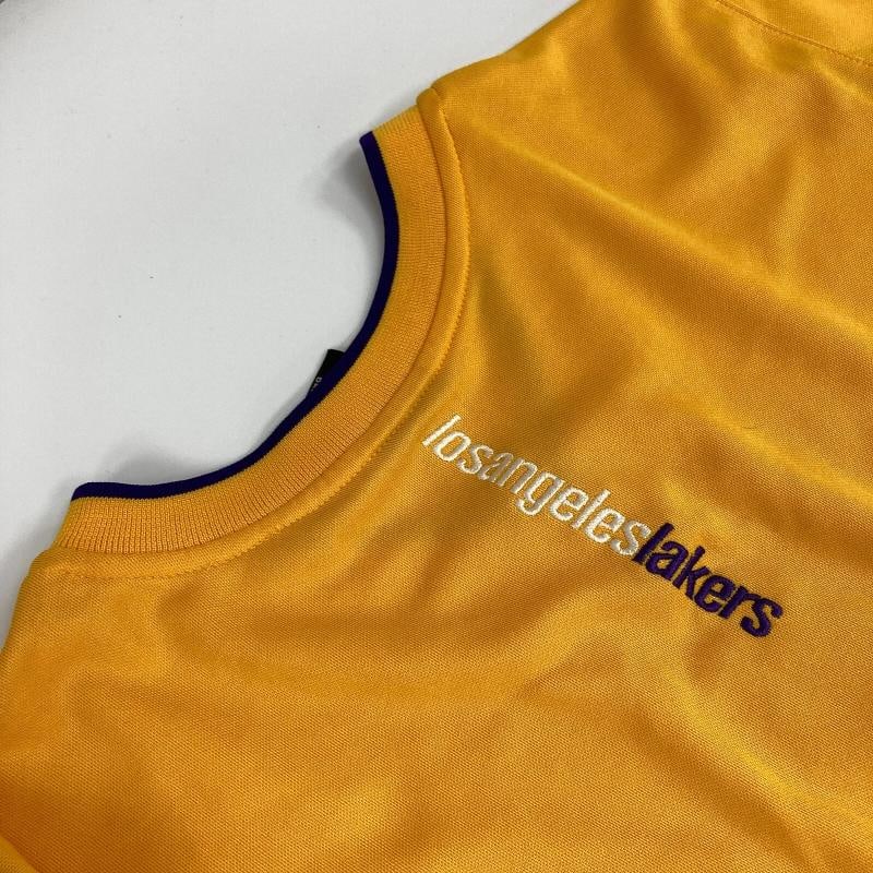 Kobe Bryant Shaquille O'Neal Gary Payton Karl Malone Signed Lakers Jersey BAS - 12