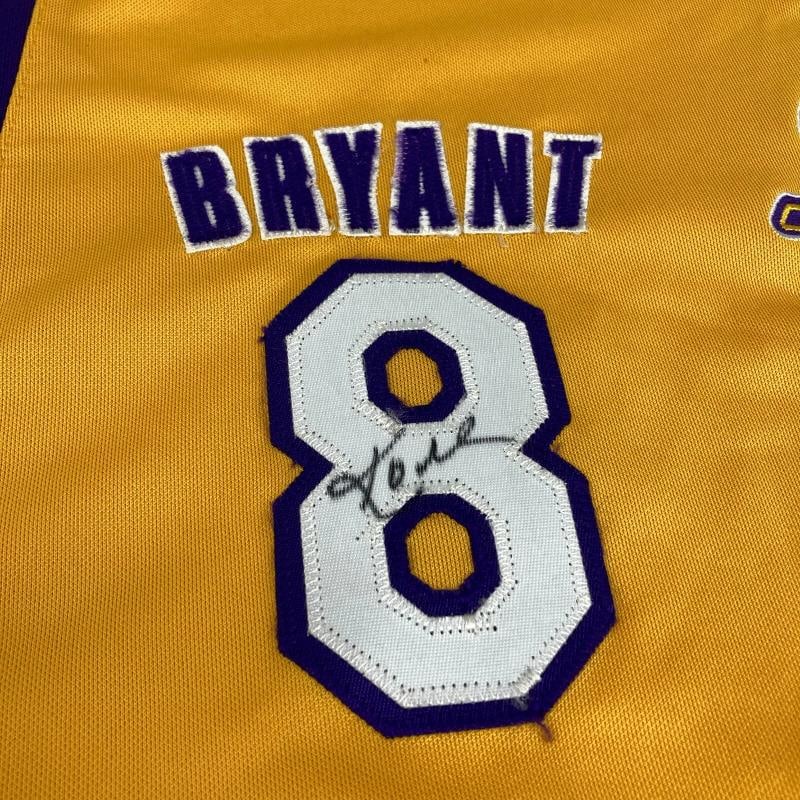 Kobe Bryant Shaquille O'Neal Gary Payton Karl Malone Signed Lakers Jersey BAS - 5