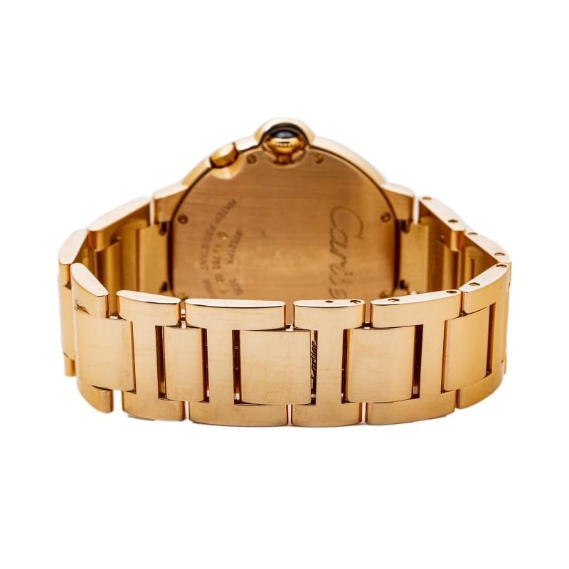 Cartier Ballon Bleu WE902019 3220 Rose Factory Diamond MOP Dial Quartz Lady 38mm - 5