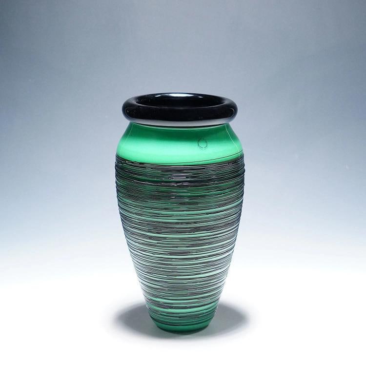 Large Toots Zynsky Vase 'Folto' for Venini 1988 (1 of 4)