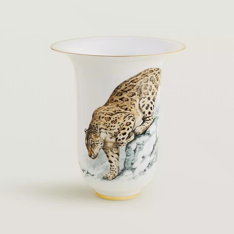 NEW HERMES CARNETS D'EQUATEUR XX-LARGE VASE #P038154P BRAND NIB FRENCH - 2