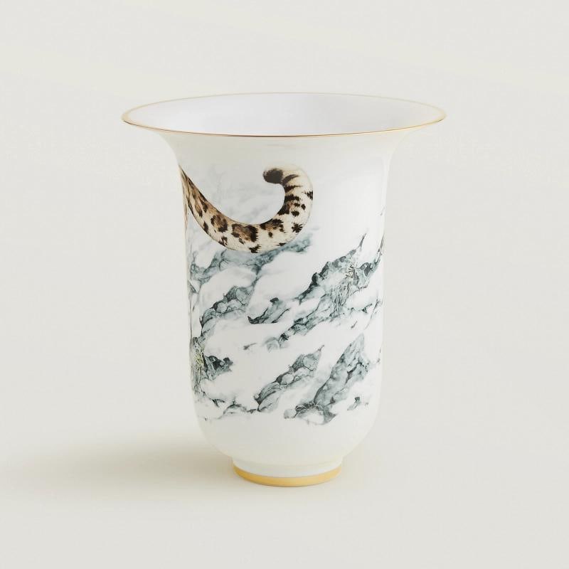 NEW HERMES CARNETS D'EQUATEUR XX-LARGE VASE #P038154P BRAND NIB FRENCH - 3