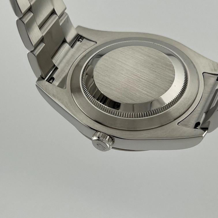 2024 CPO Rolex Datejust II 116334 41mm Azzurro Blue Roman Dial Steel - 10