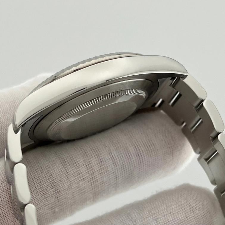 2024 CPO Rolex Datejust II 116334 41mm Azzurro Blue Roman Dial Steel - 7