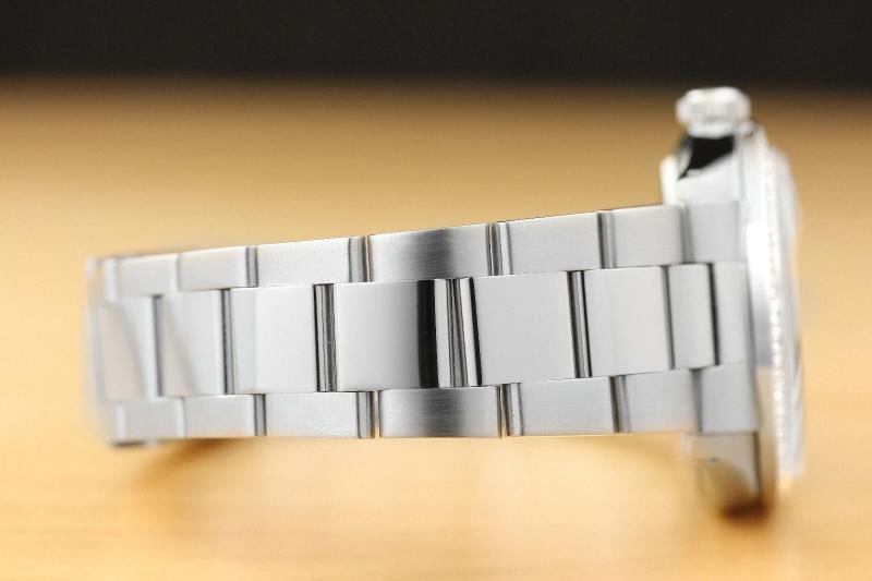 MENS ROLEX DATEJUST ICE BLUE DIAL 18K WHITE GOLD DIAMOND BEZEL & STEEL WATCH - 7