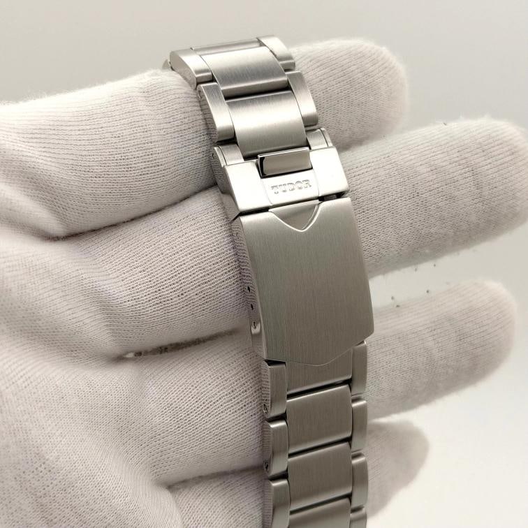 Tudor Black Bay Heritage 79220B 41mm Blue Bezel Black Dial Steel Box Paper - 4