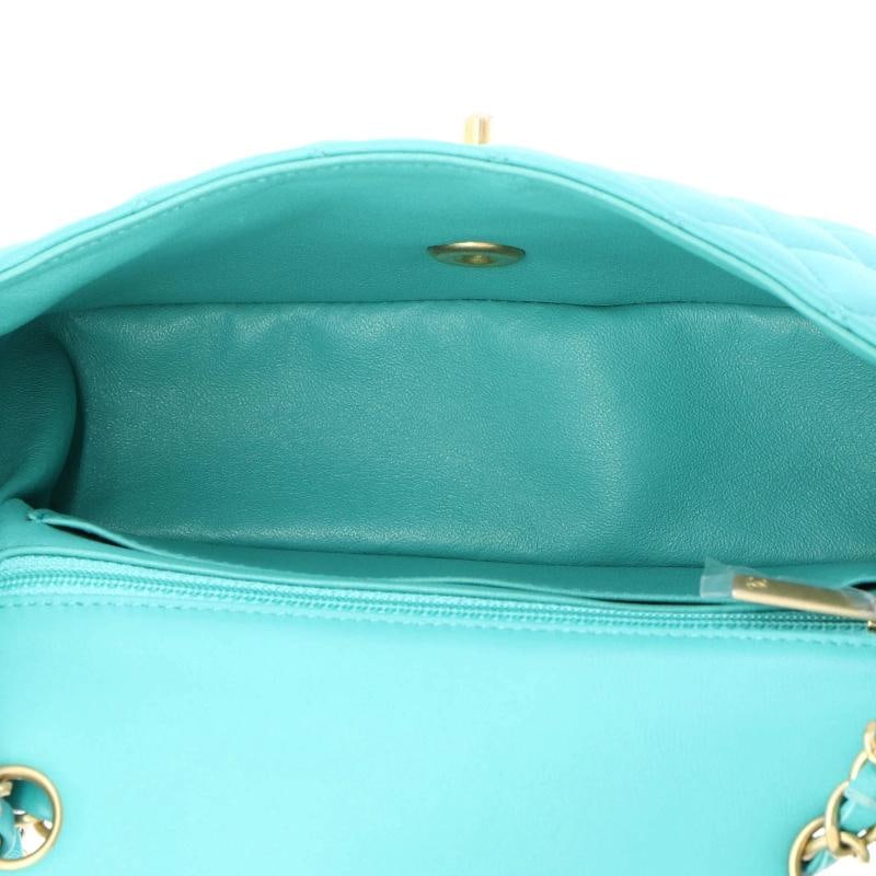 Chanel Classic Single Flap Bag Quilted Lambskin Mini - 5