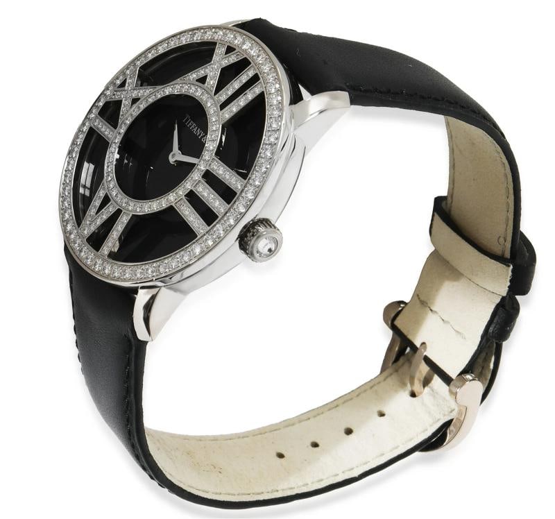 Tiffany & Co. Atlas Z1902.10.40E10A Unisex Watch in 18kt White Gold - 3