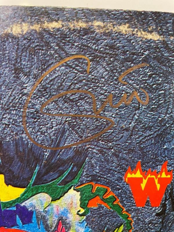 ERIC CLAPTON Signed Autograph Record Vinyl Cover CREAM "Wheels of Fire" JSA LOA - 2