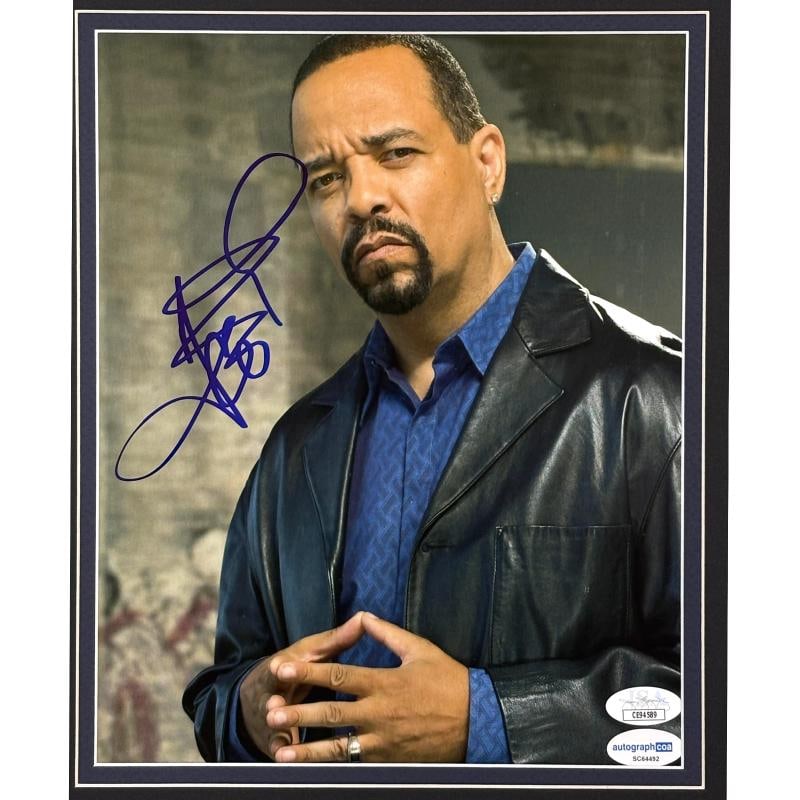 Law and Order SVU Signed 8x10 Photos Framed Autographed Ice-T Hargitay Meloni - 2