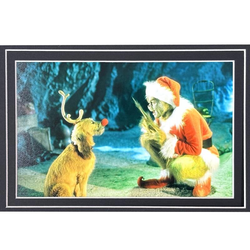 Jim Carrey Autographed 8x10 Framed Photo JSA COA Ace Ventura Mask Grinch Dumber - 3