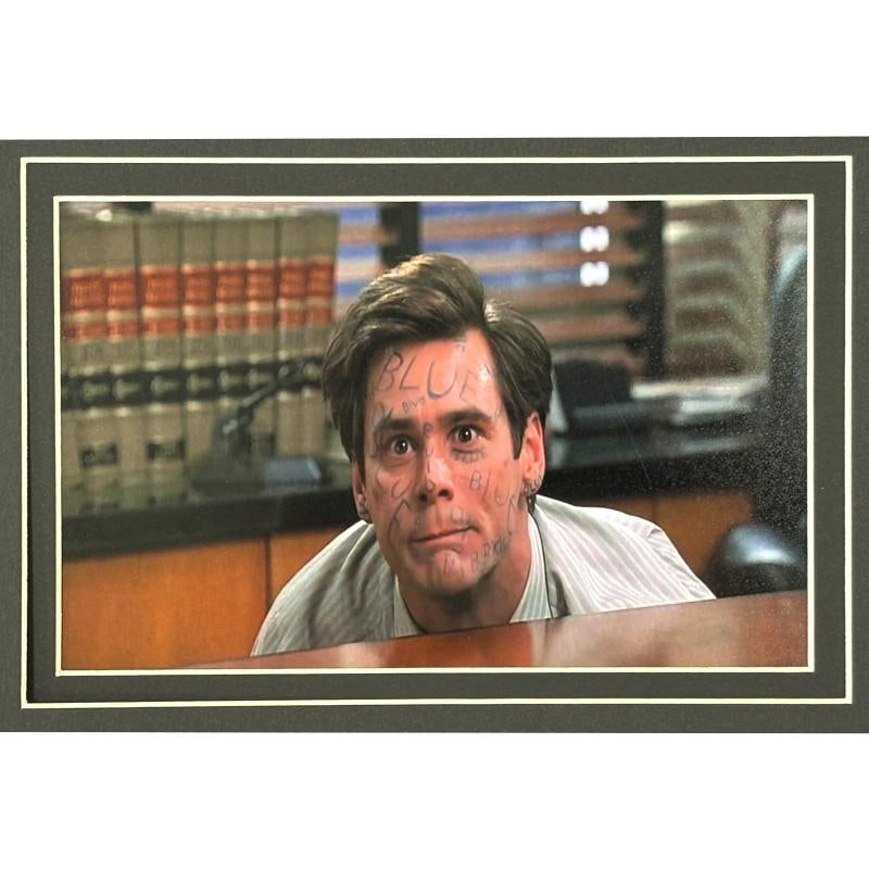 Jim Carrey Autographed 8x10 Framed Photo JSA COA Ace Ventura Mask Grinch Dumber - 4