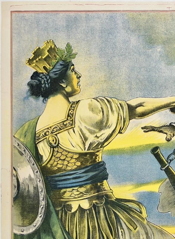 Original Vintage Poster SOTTOSCRIVETE AL PRESTITO Italian World War WWI Italy OL - 2