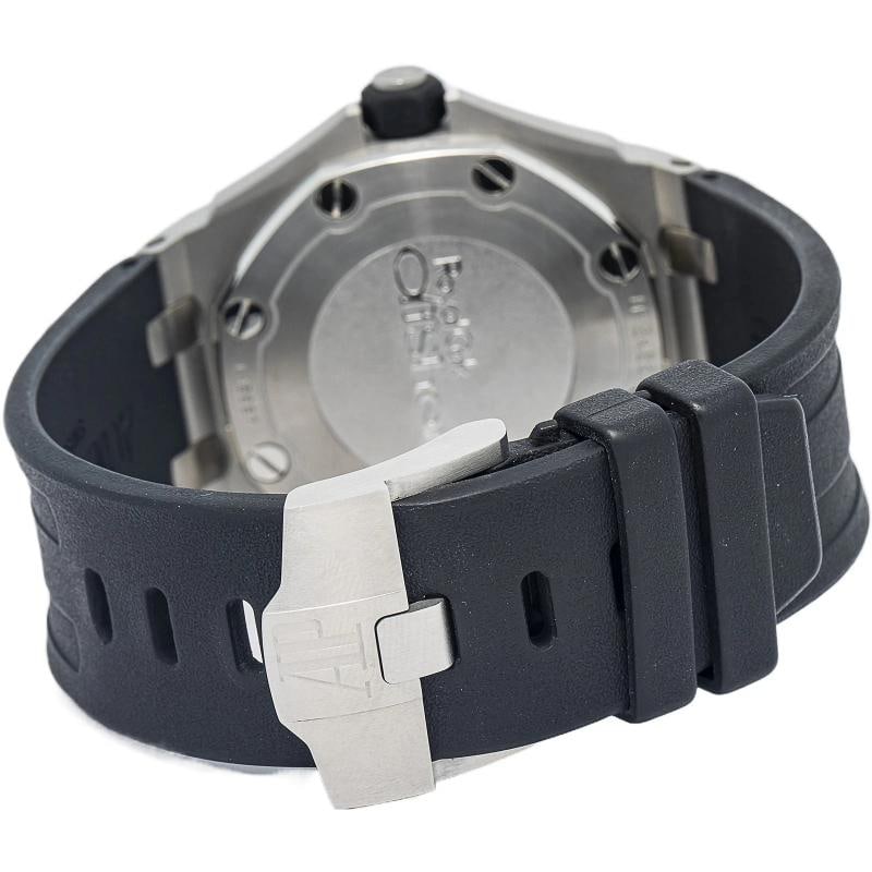 Audemars Piguet Royal Oak Offshore Diver 15703ST SS Black Dial Auto Men's 42mm - 5