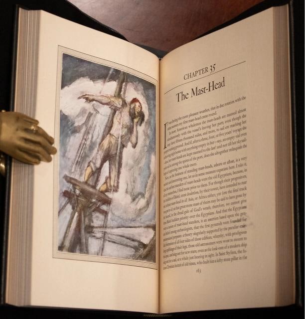 Moby Dick or The Whale by Herman Melville / Limited Signed Limited Editions Club - 7