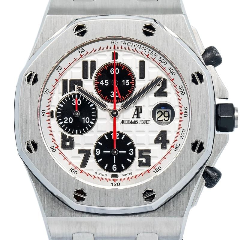 Audemars Piguet Royal Oak Offshore 26170ST PANDA MINT Auto Men's Watch 42mm: Condition: Pre-owned - Good: This item has been gently used but is in good condition. It might have a few signs of wear, like light scratches or tarnishing.. ,Brand: Audemars Piguet,Type: