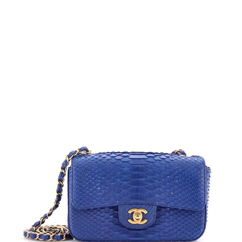 Chanel Classic Single Flap Bag Python Mini (1 of 5)