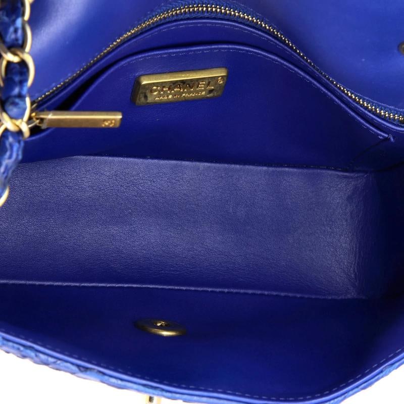 Chanel Classic Single Flap Bag Python Mini - 5