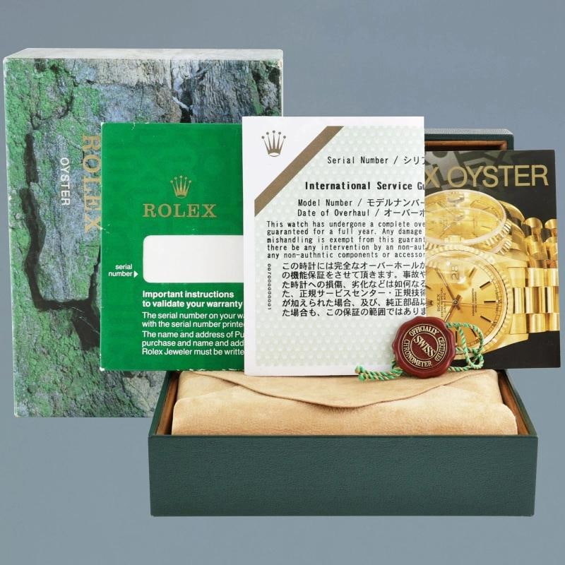 1998 PAPERS MINT Rolex Explorer II White 16570 40mm Polar GMT Watch Box - 7