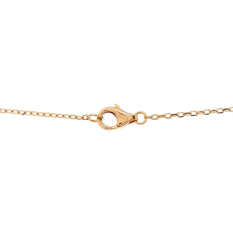 Cartier Trinity Pendant Necklace 18K Rose Gold and Diamonds - 3