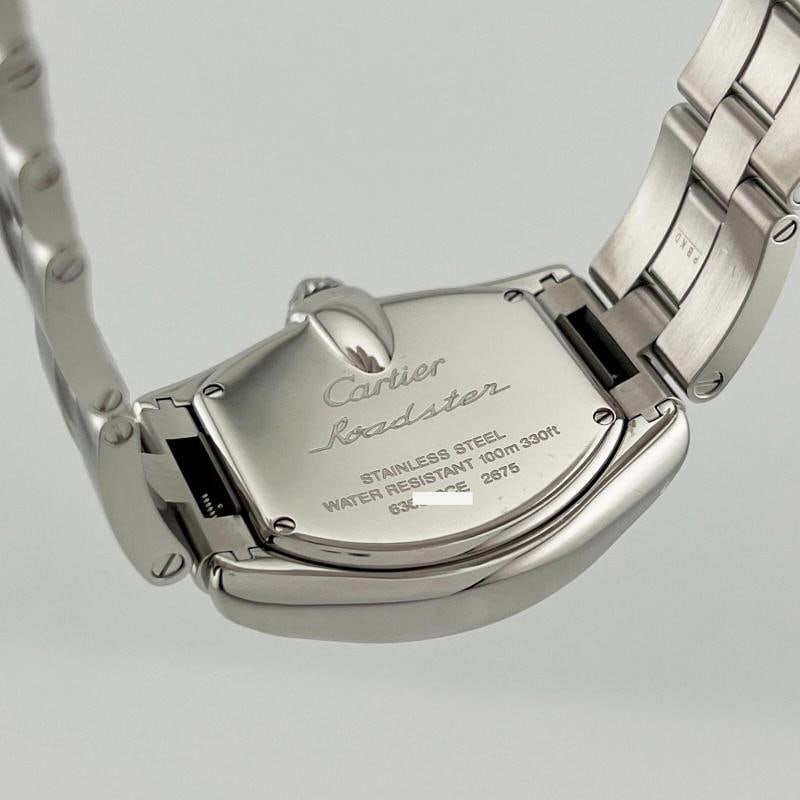 Cartier Ladies Roadster 2675 Pink Ribbon Breast Cancer Awareness Stainless Steel - 5