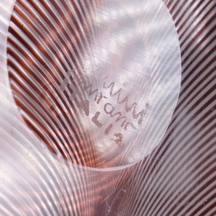 Vintage Tessuto Plate by Tyra Lundgren for Venini, Murano - 9