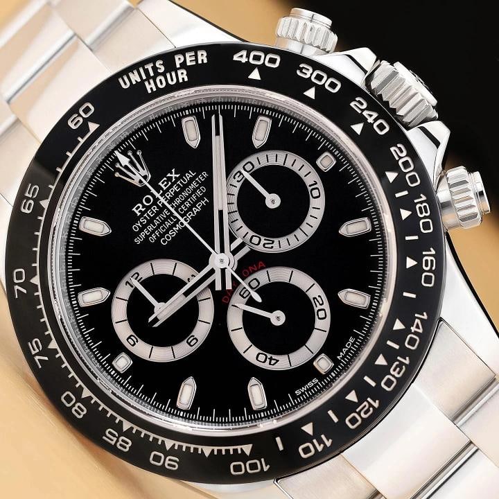 2016 CARD ROLEX MENS DAYTONA COSMOGRAPH 116500LN 40MM BLACK CERAMIC STEEL WATCH (1 of 13)