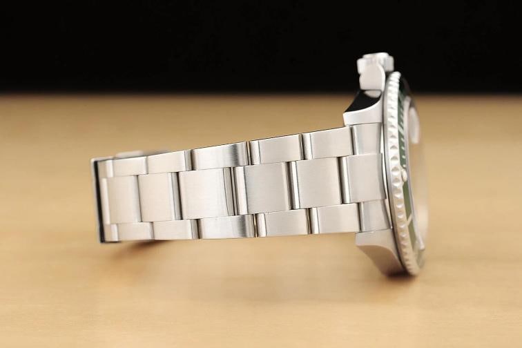 2009 CARD ROLEX SUBMARINER DATE 16610LV NO HOLES 40MM GREEN KERMIT STEEL WATCH - 9