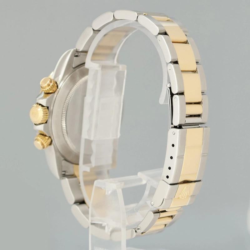 1999 MINT Rolex Daytona 16523 Zenith Two Tone Yellow Gold Mother of Pearl Watch - 4