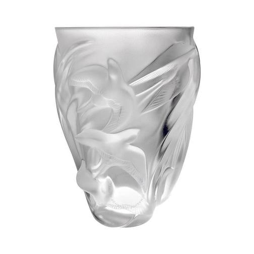 LALIQUE MARTINETS VASE CRYSTAL965 x L 78 x W 638: Condition New A brandnew unused unopened undamaged item in its original packaging where packaging is applicable Packaging should be the same as what is found in a retail store unless the item is handm
