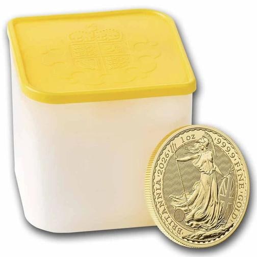 2026 Great Britain 1 oz Gold Britannia BU - 5