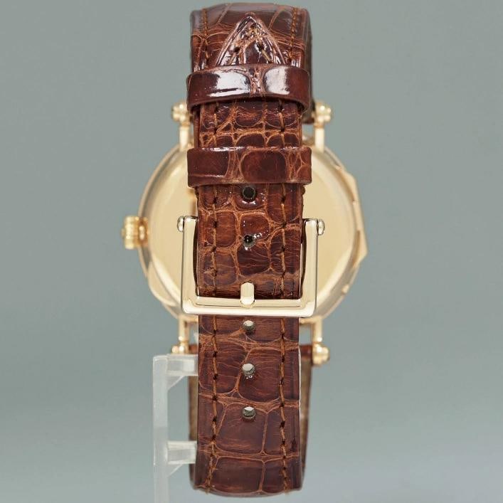 PAPERS 2026 Service Patek Philippe 5054R Rose Gold 36mm Moon Phase Leather Watch - 4