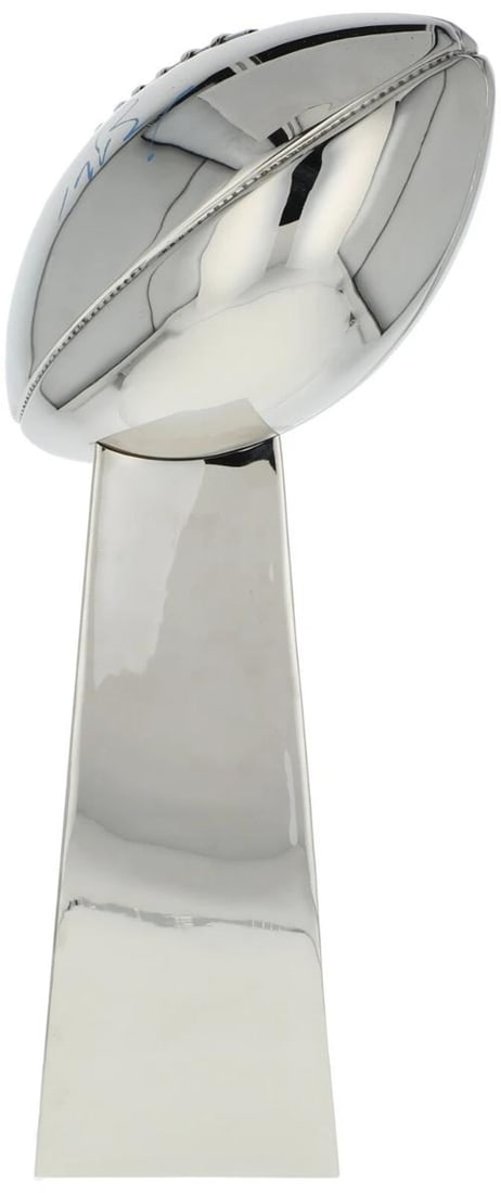 Tom Brady Signed Full Size Super Bowl LI Vince Lombardi Trophy JSA COA - 6