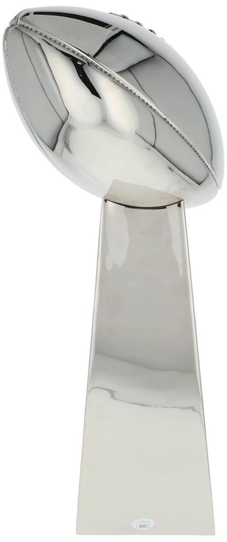 Tom Brady Signed Full Size Super Bowl LI Vince Lombardi Trophy JSA COA - 7