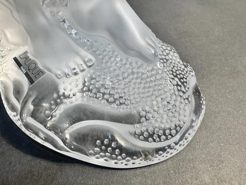LALIQUE Signed At Glass Crystal Sculptue Edition Of 999175H x 55L x 55W - 15