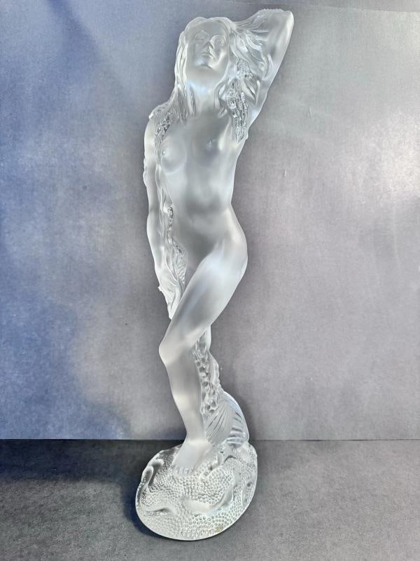 LALIQUE Signed At Glass Crystal Sculptue Edition Of 999175H x 55L x 55W - 2