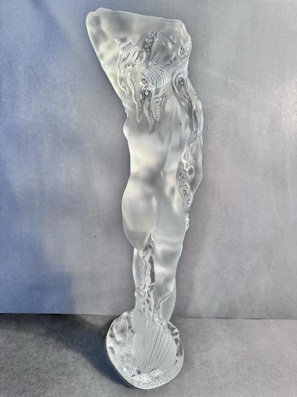 LALIQUE Signed At Glass Crystal Sculptue Edition Of 999175H x 55L x 55W - 4