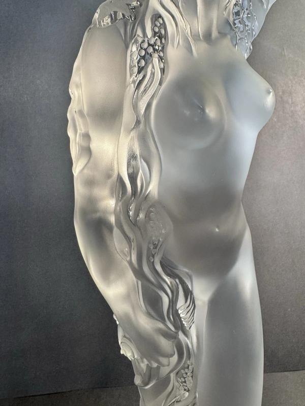 LALIQUE Signed At Glass Crystal Sculptue Edition Of 999175H x 55L x 55W - 7