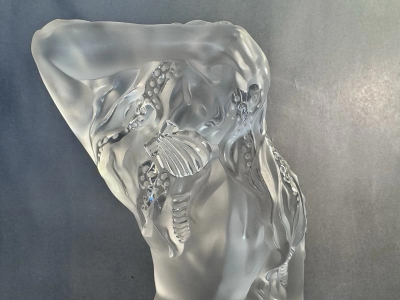 LALIQUE Signed At Glass Crystal Sculptue Edition Of 999175H x 55L x 55W - 8
