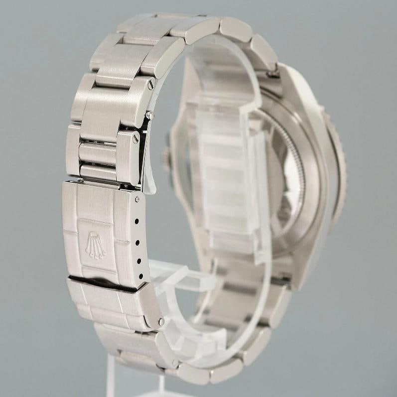 2007 MINT COKE Rolex GMTMaster II Red Black Steel Error Rectangular 16710 Watch - 6