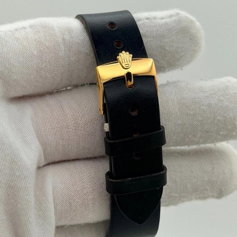 Rolex Datejust 16233 36mm Aqua Blue Dial 18k Yellow Gold Stainless Steel - 4