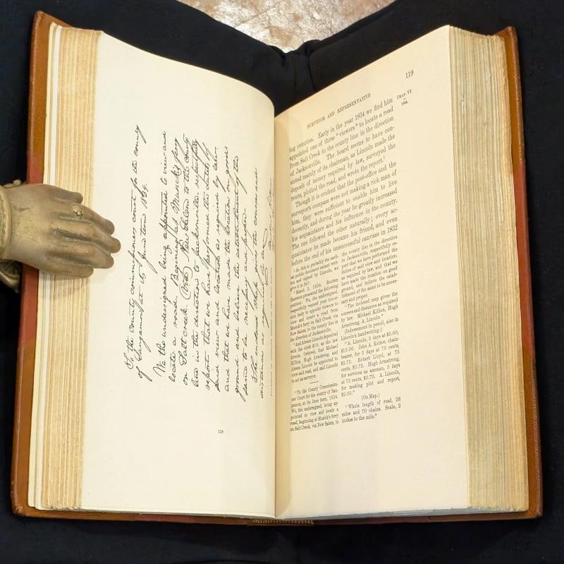 1914 Abraham Lincoln A History by John G Nicolay John Hay Fine Leather Binding - 8