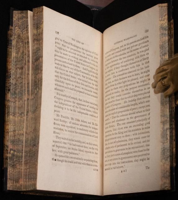 1804 Life of George Washington by John Marshall First Edition Fine Leather Rare - 15