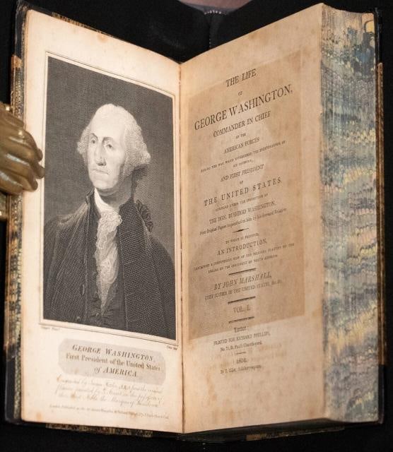1804 Life of George Washington by John Marshall First Edition Fine Leather Rare - 6