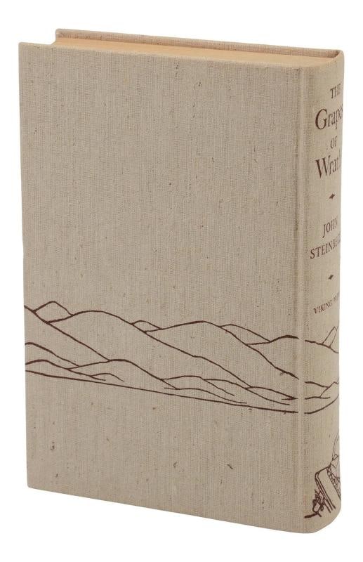 The Grapes of Wrath by JOHN STEINBECK First Edition 1st Printing 1939 - 6